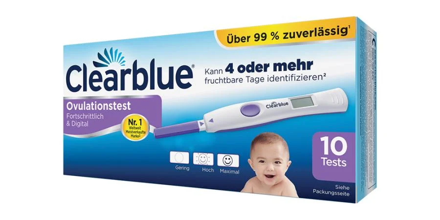 Clearblue Digital Ovulationstest Morgens Negativ Abends Positiv Clearblue® Ovulationstest Fortschrittlich & Digital